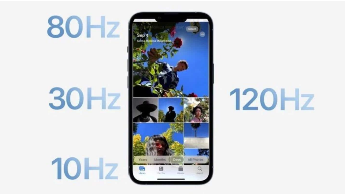 井陉苹果14维修分享iPhone 14有高刷吗 