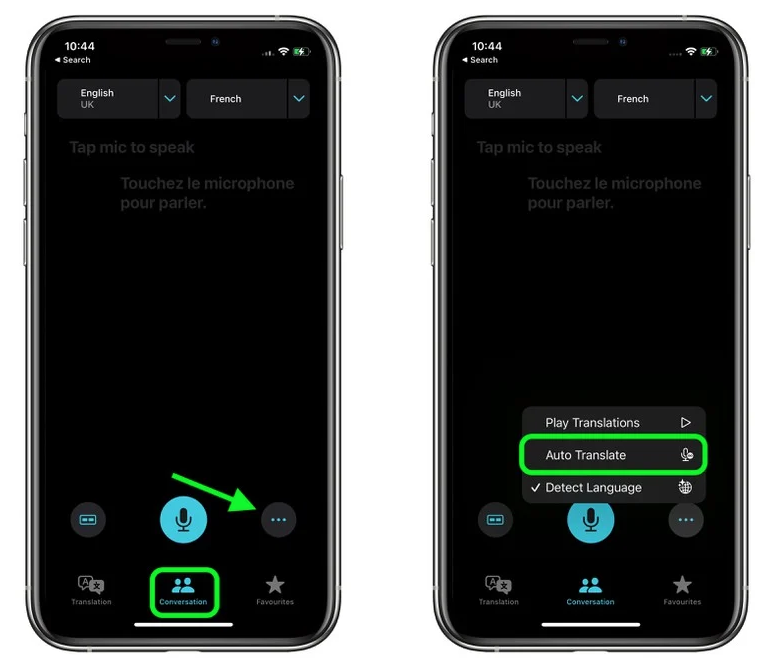 井陉苹果手机维修分享iOS 15 “翻译” App 新改进 