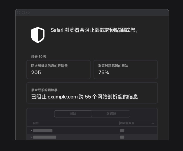 井陉苹果手机维修分享如何在 Safari 浏览器中查看和打开隐私报告 